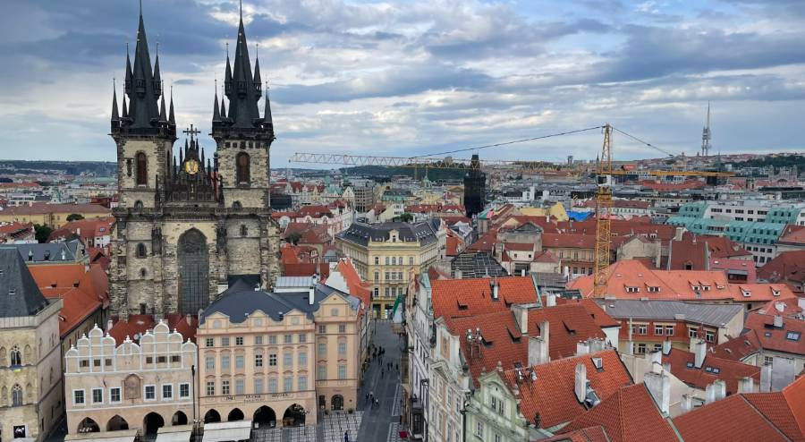 Prague old square