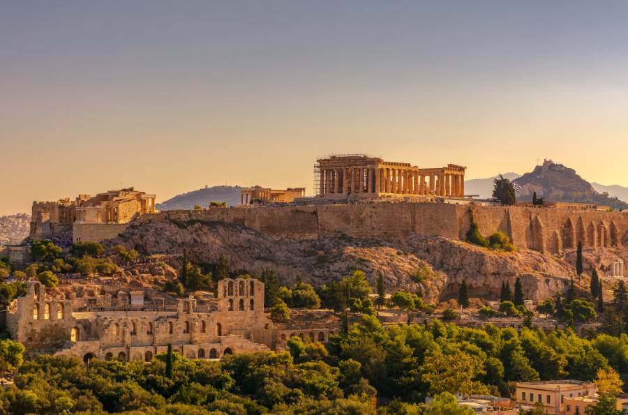 The Acropolis Athens