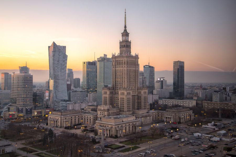 Palace of culture and science, Warsaw