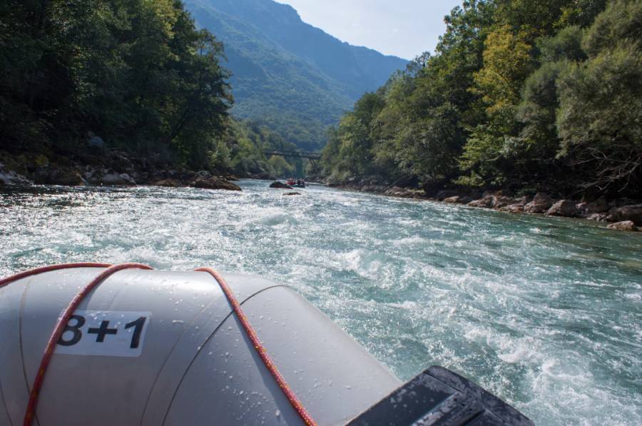 Rafting on the Tara River