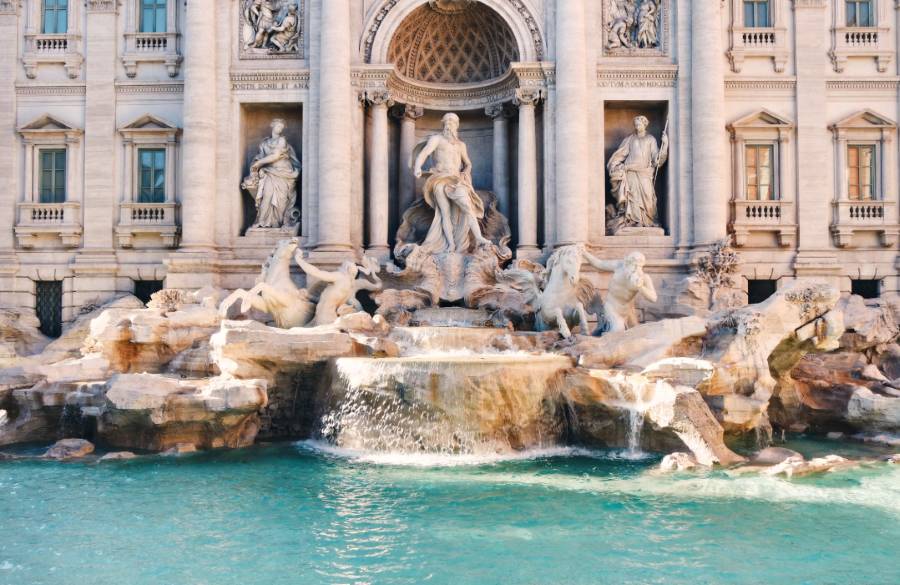 Trevi fountain