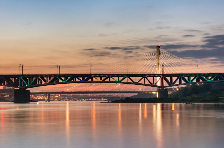 Vistula river, Warsaw