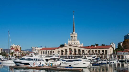 Sochi ferry station
